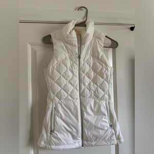 Lululemon white down vest